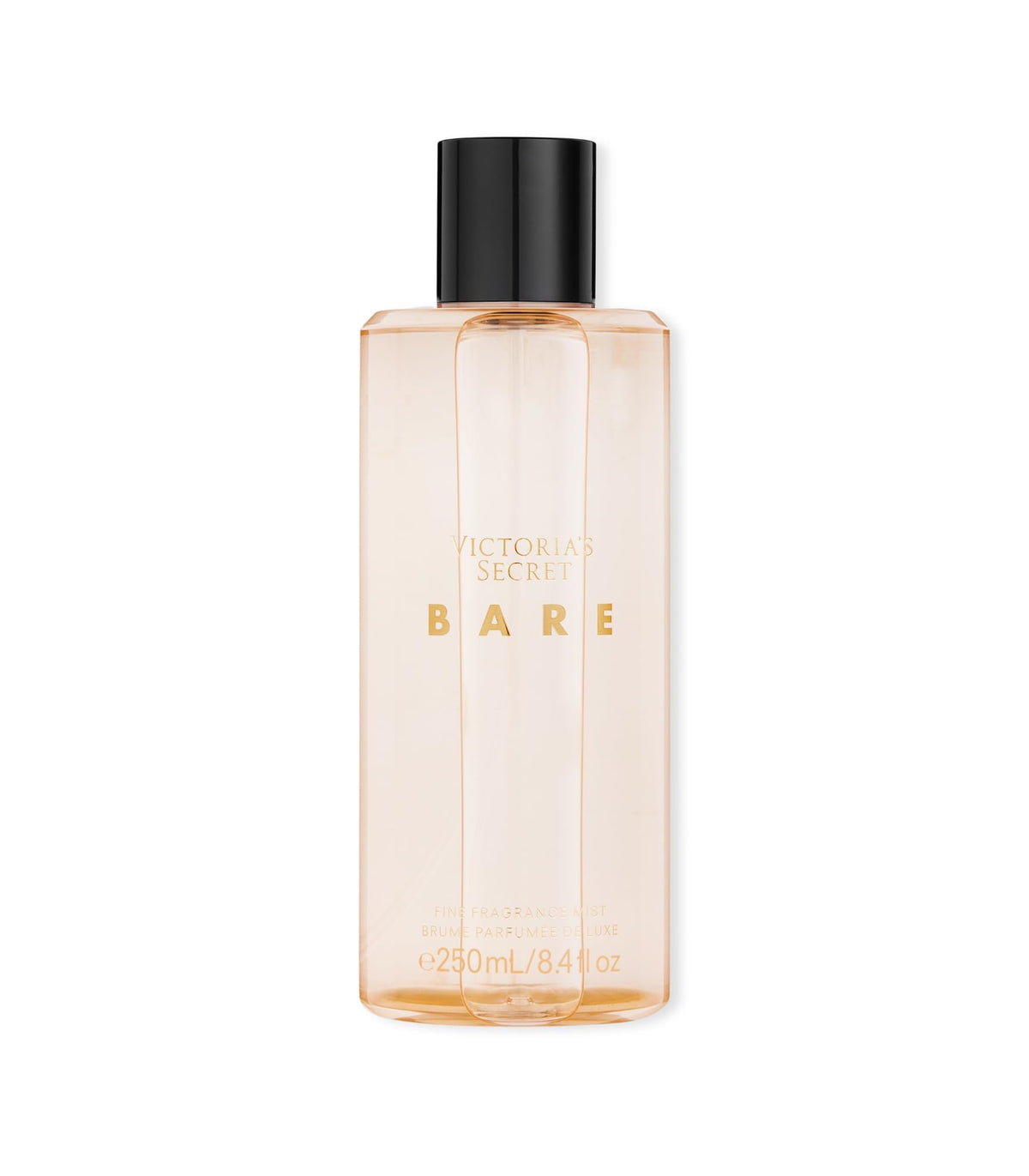 Victoria's Secret Bare Fragrance Mist bottle shows a compact design for quick daily refresh.