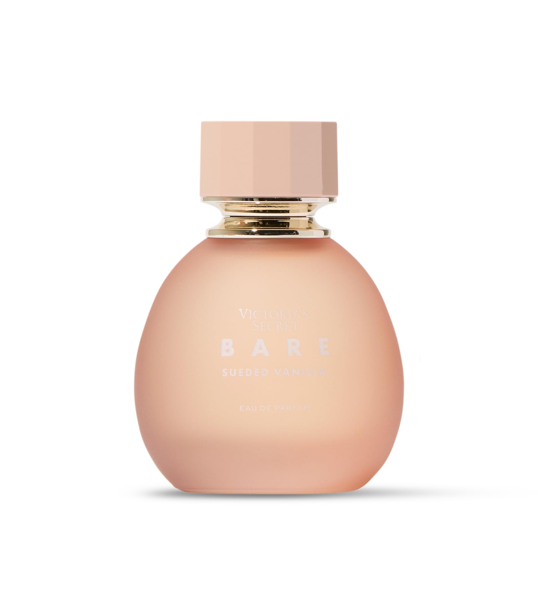 Victoria's Secret Bare Sueded Vanilla packaging box suggesting premium fragrance experience.