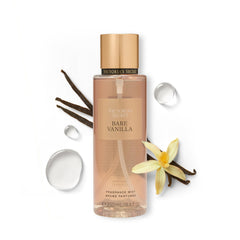 Victoria's Secret Bare Vanilla bottle front offers a soft vanilla scent for daily wear.
