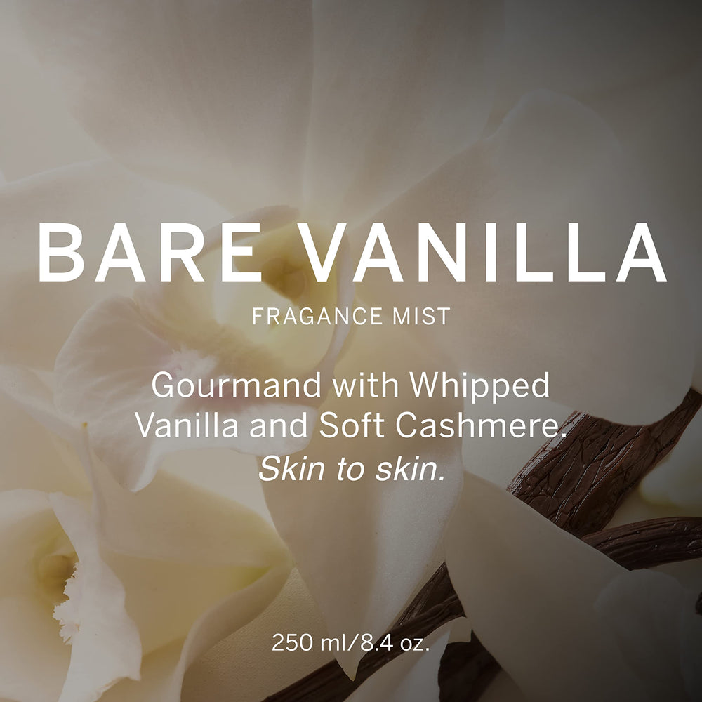 Victoria's Secret Bare Vanilla Mist gift box displayed ready for gifting.