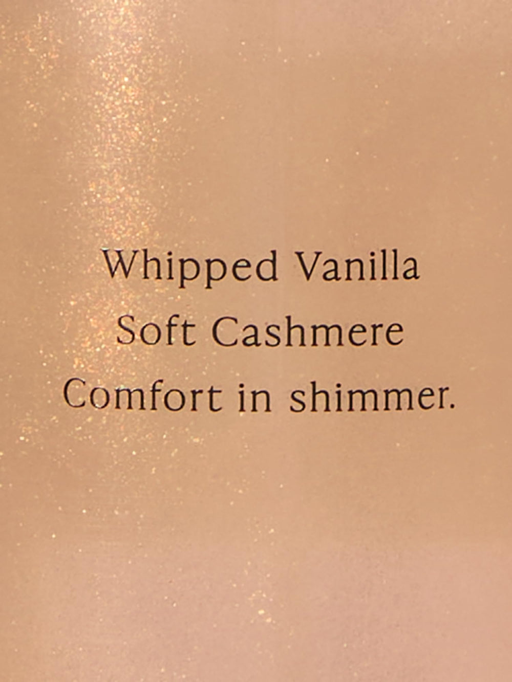 Victoria's Secret Bare Vanilla Shimmer Mist packaging signals premium shimmer experience