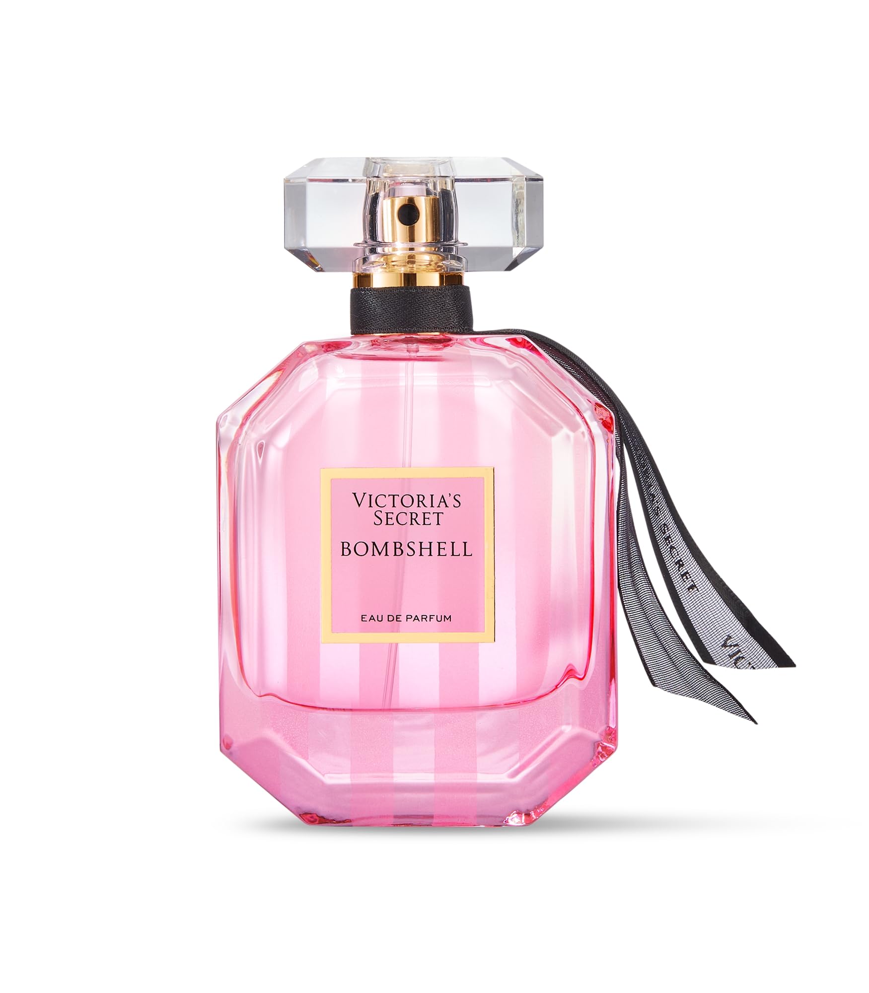 Victoria's Secret Bombshell bottle cap close-up highlighting premium craftsmanship