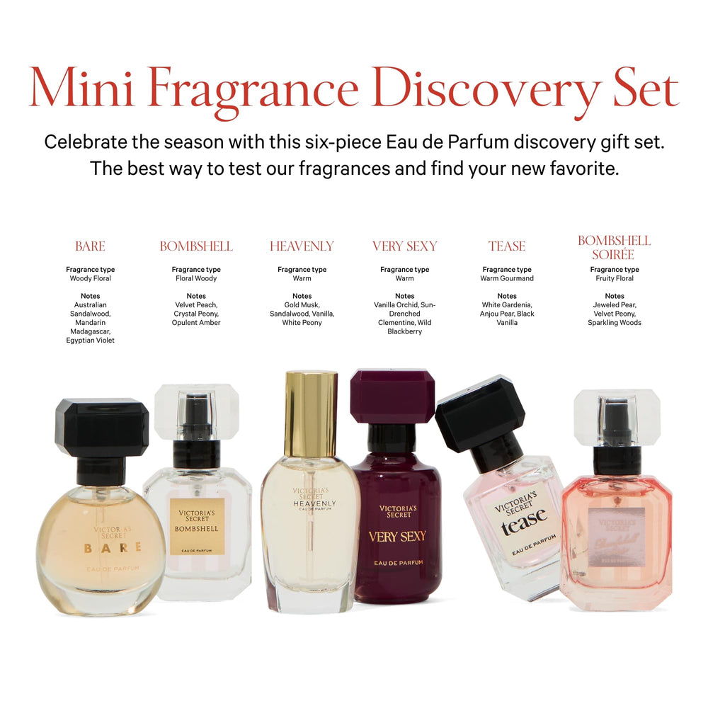 Victoria's Secret Bombshell Magic mini EDP bottle with rich notes and versatile wear.
