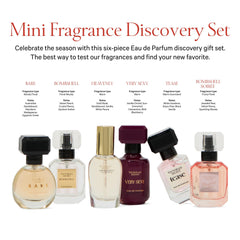 Victoria's Secret Bombshell Magic mini EDP bottle with rich notes and versatile wear.