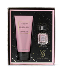 Victoria's Secret Bombshell Mini Fragrance Duo bottle close-up for travel-friendly scent