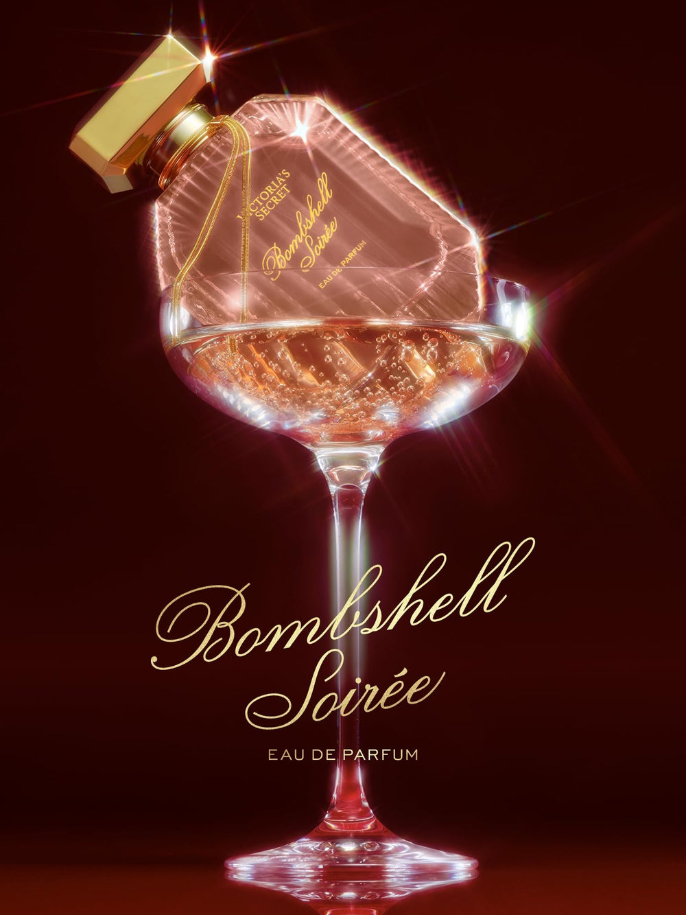Victoria's Secret Bombshell Soiree mist close-up for all-day refreshment