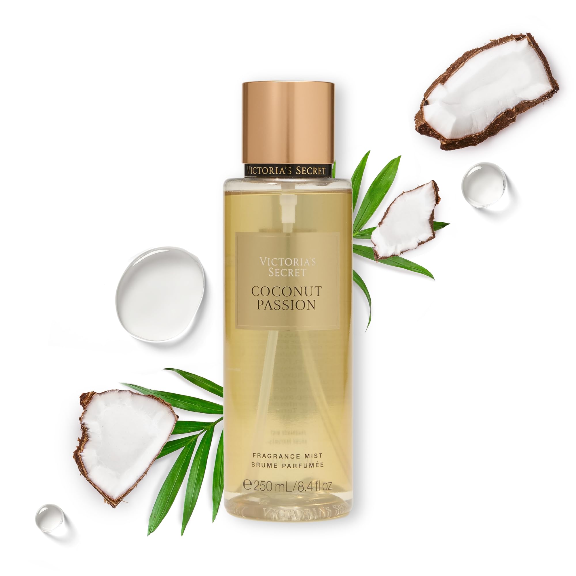 Victoria's Secret Coconut Passion bottle highlights tropical notes for daily scenting.