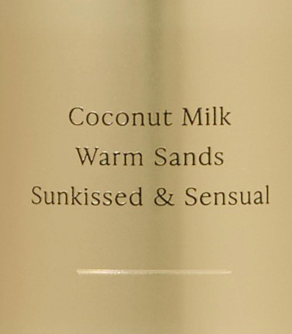 Victoria's Secret Coconut Passion notes emphasize island coconut and warm sands.