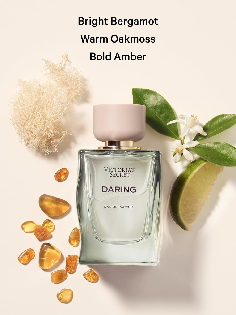 Victoria's Secret Daring mist being sprayed for quick refresh