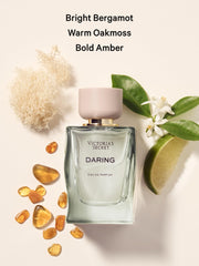 Victoria's Secret Daring mist being sprayed for quick refresh