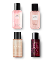 Victoria's Secret fine fragrance assorted mists for everyday refresh.
