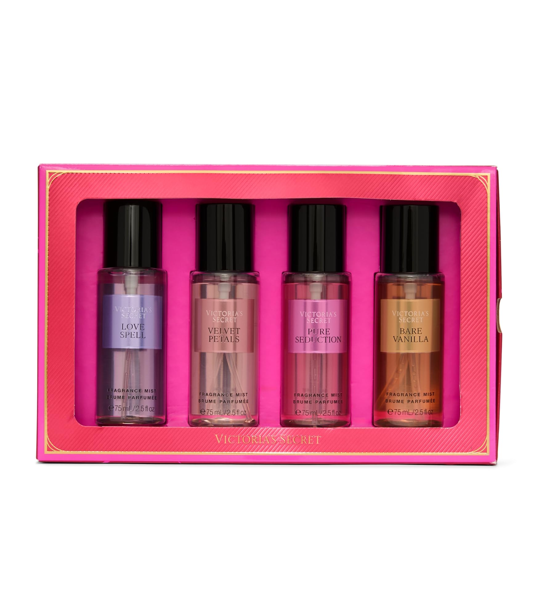 Victoria's Secret Pure Seduction mist bottle ideal for night-out fragrance and long-lasting aura