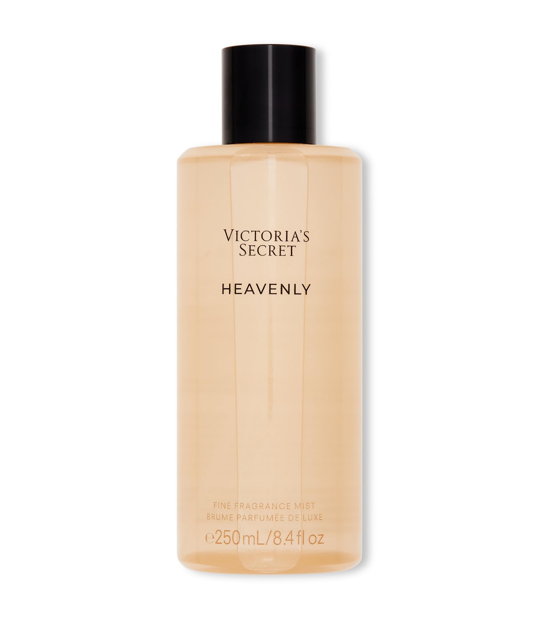Victoria's Secret Heavenly Fine Fragrance Mist bottle top view for quick daily refresh.