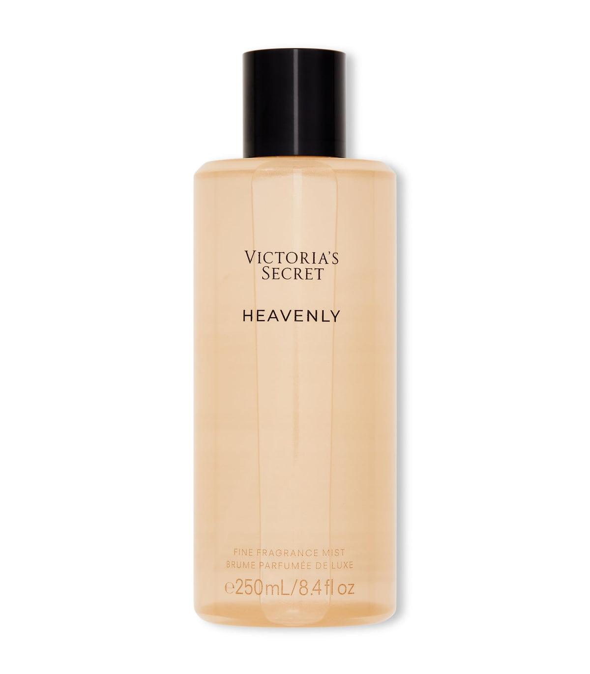Victoria's Secret Heavenly Fine Fragrance Mist bottle top view for quick daily refresh.