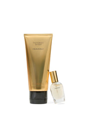 Victoria's Secret Heavenly mini gift box showcasing the fragrance duo.