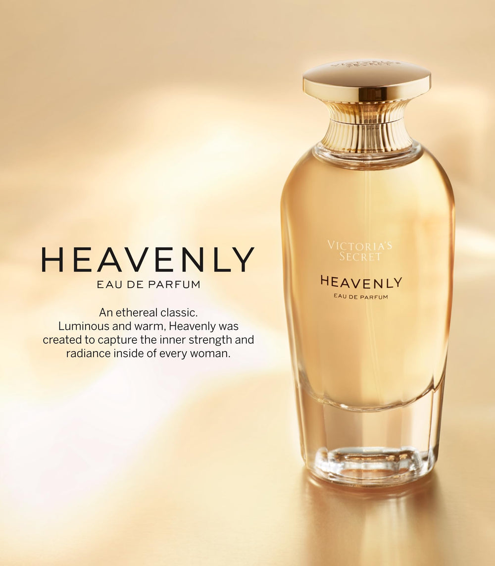 Victoria's Secret Heavenly notes of gold musk and sandalwood.