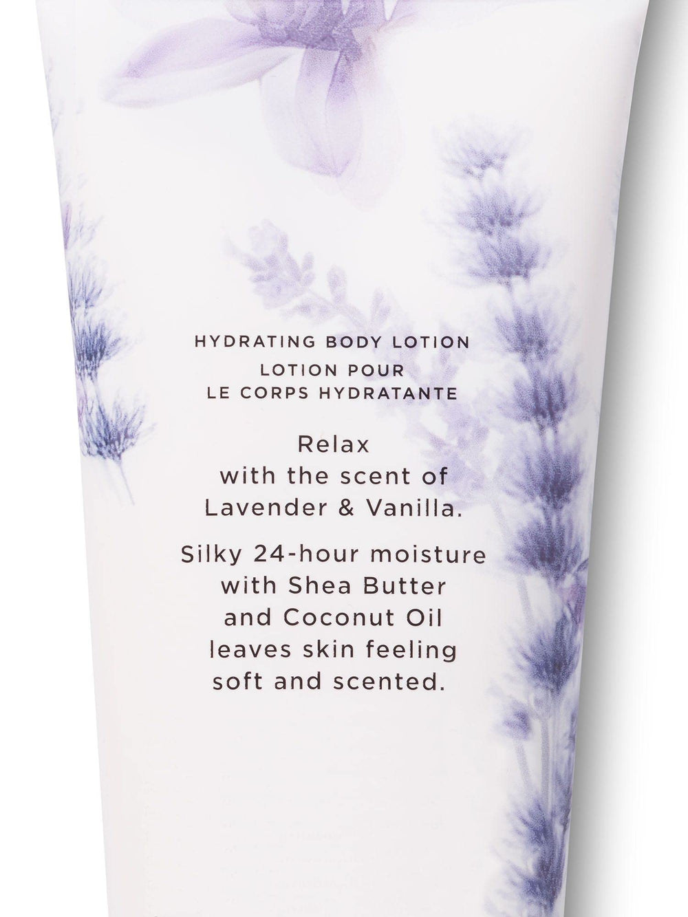 Loción corporal Victoria's Secret Lavanda y Vainilla con dosificador para aplicación precisa