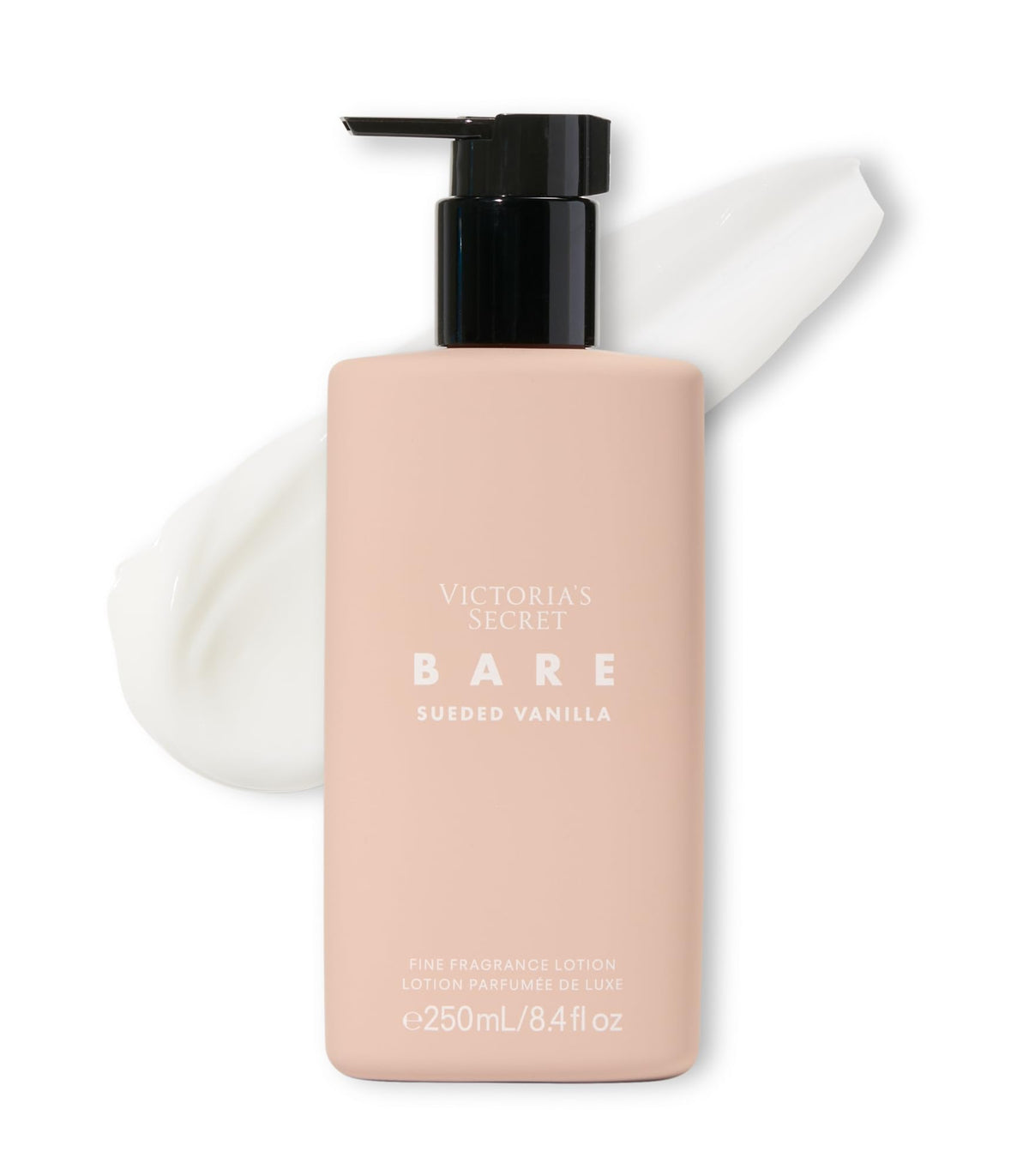 Victoria's Secret loción corporal vainilla suave; notas olfativas para aroma estable.