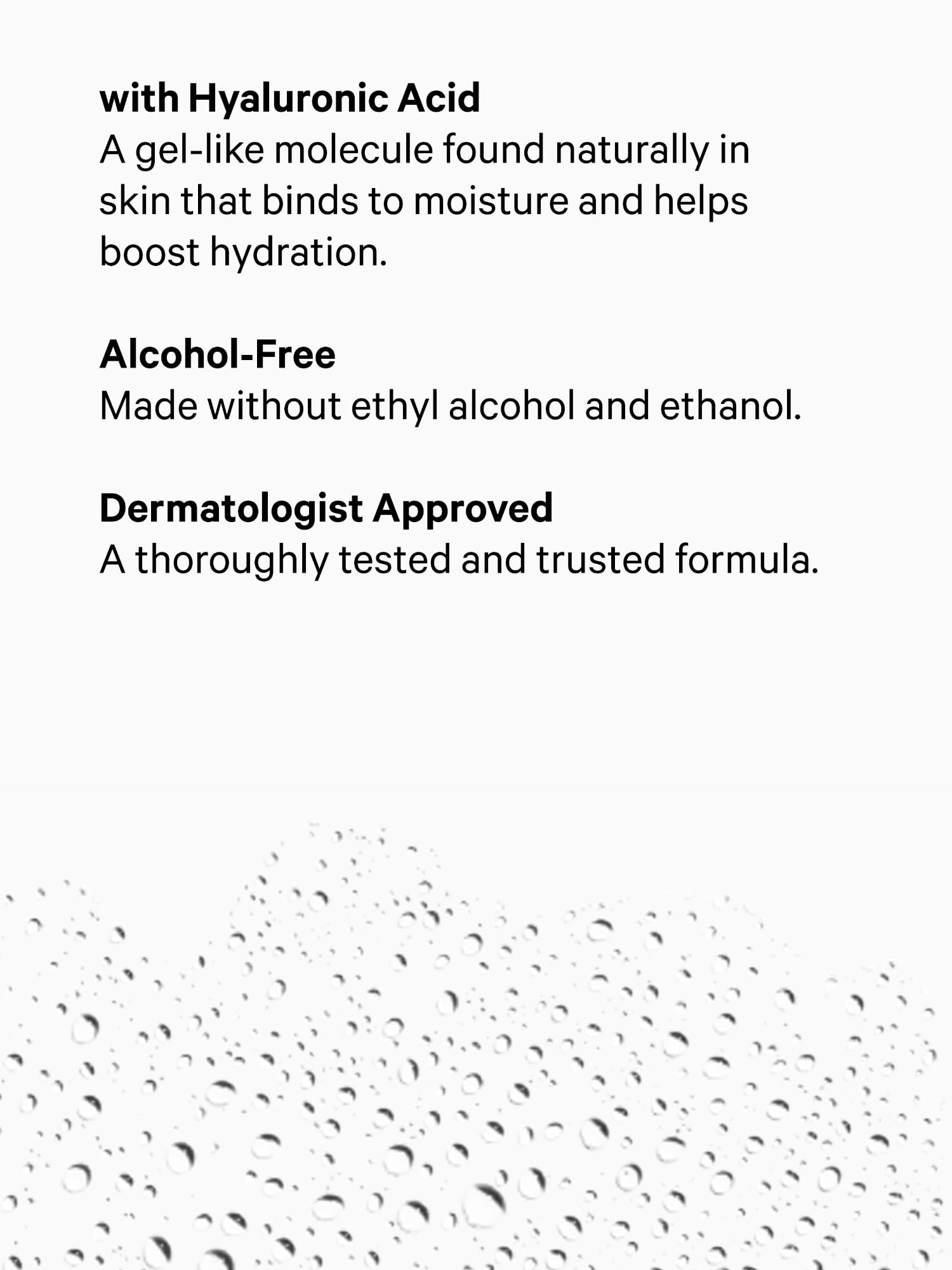 Close-up of pink Apple mist label highlighting skin and hair care.