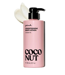 Victoria's Secret Pink Coco Lotion en bote, hidratación duradera para la piel