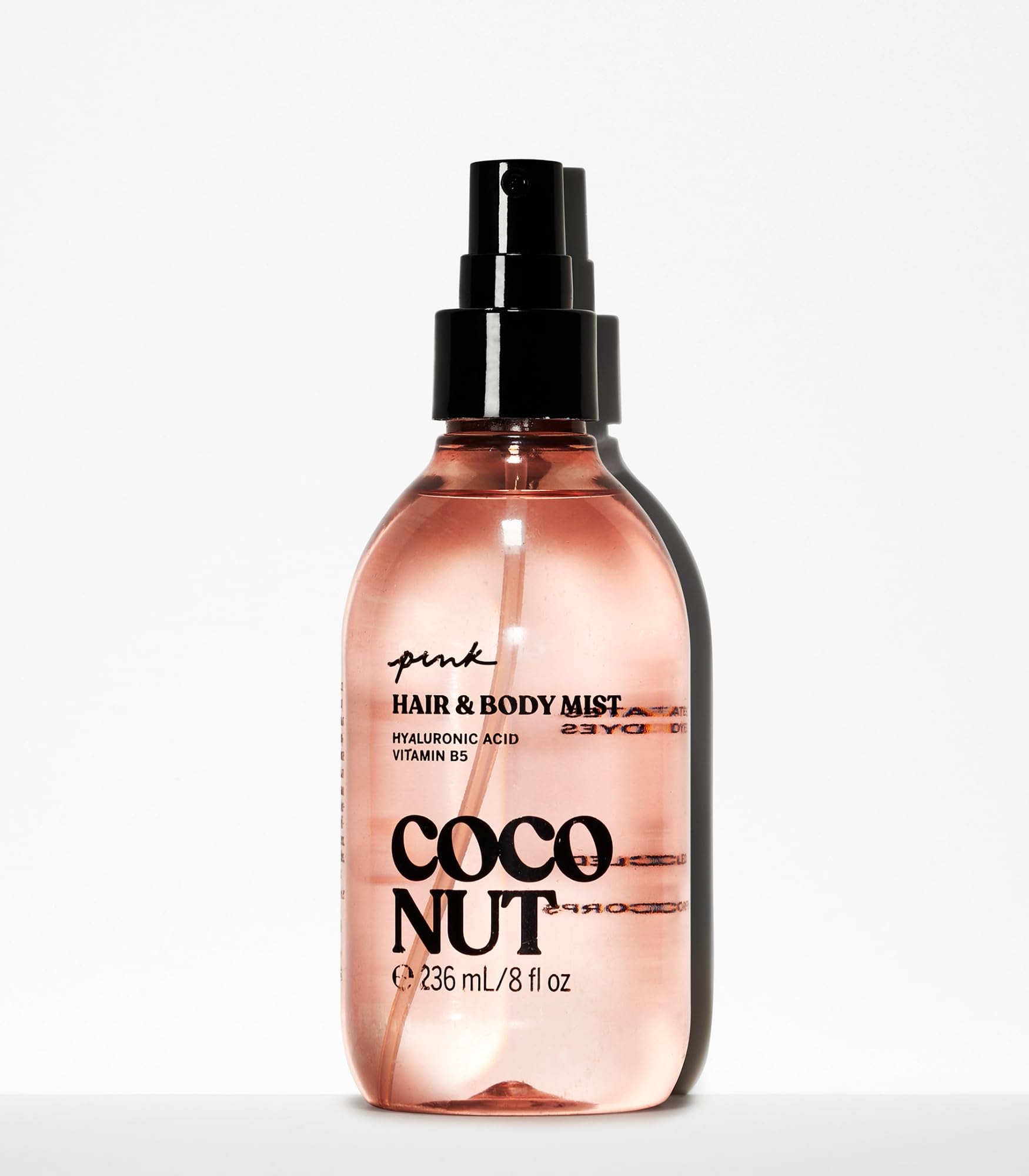 Victoria's Secret PINK Coconut Mist spray for quick refresh on hair and skin.