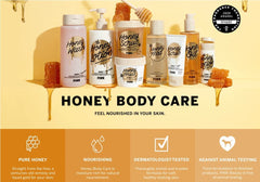Victoria's Secret Pink Honey bottle close-up, essential oils infusion.