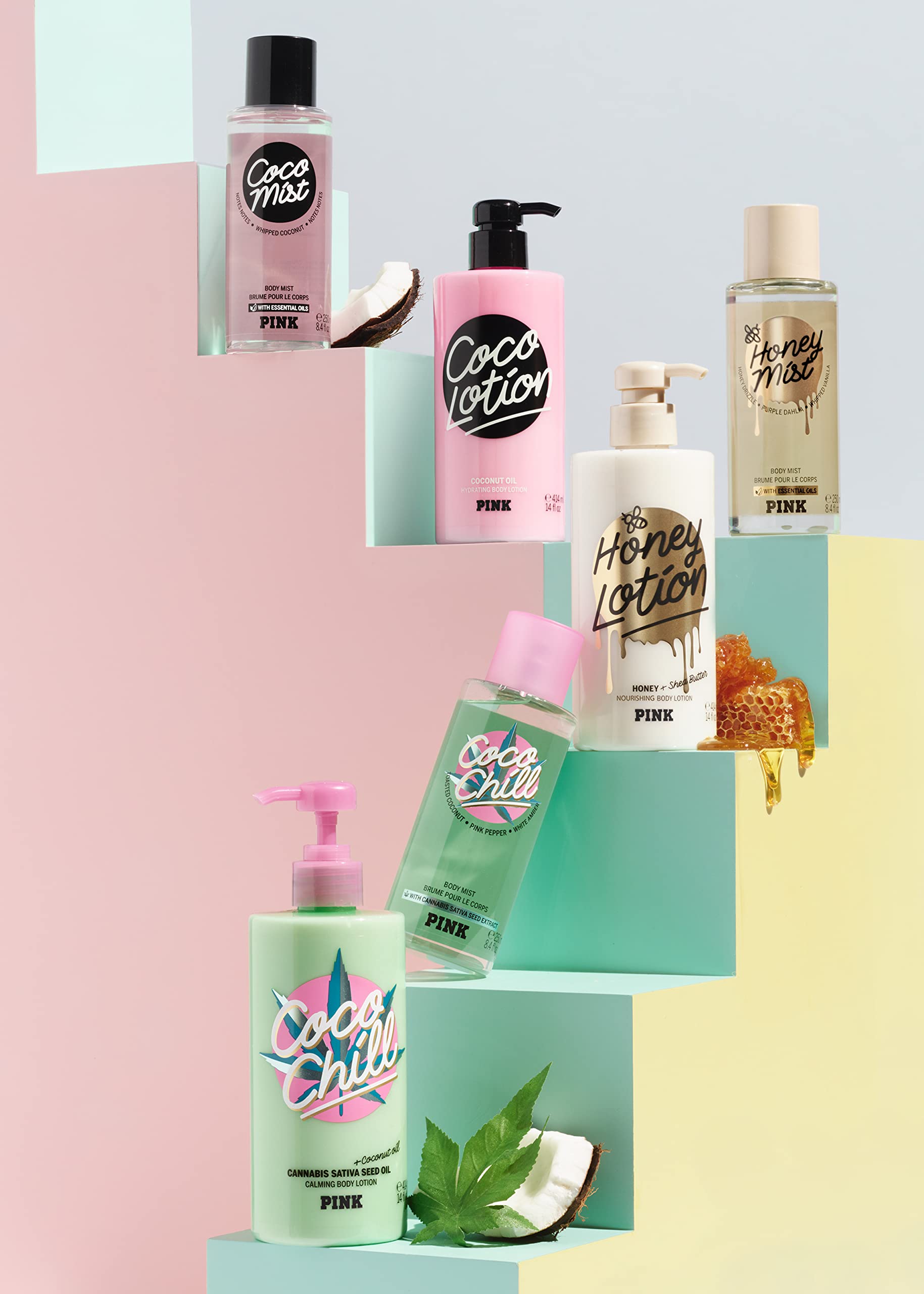 Envase con 25% plástico reciclado postconsumo de Pink Honey.