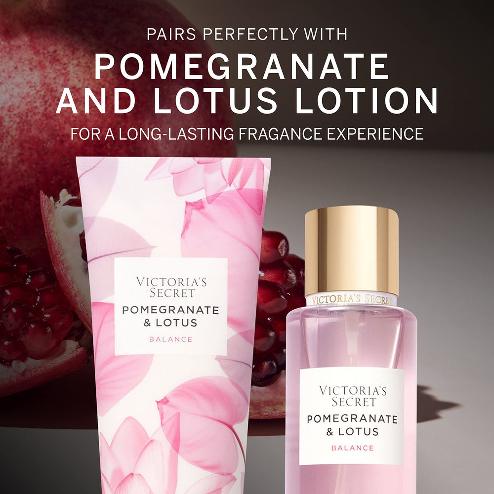 Victoria's Secret Pomegranate & Lotus light fragrance for everyday wear.