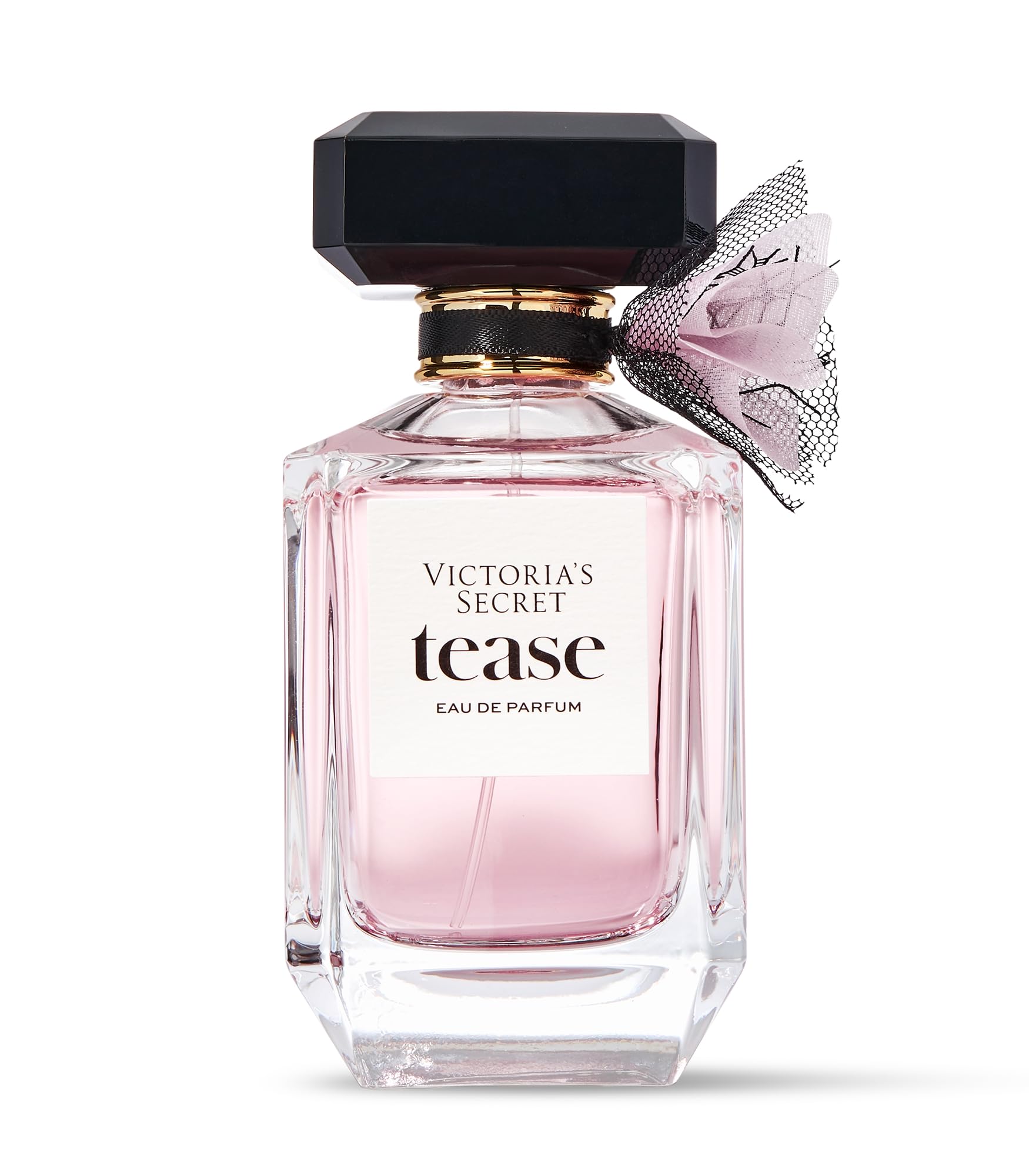 Tease EDP cap and spray nozzle with premium look.
