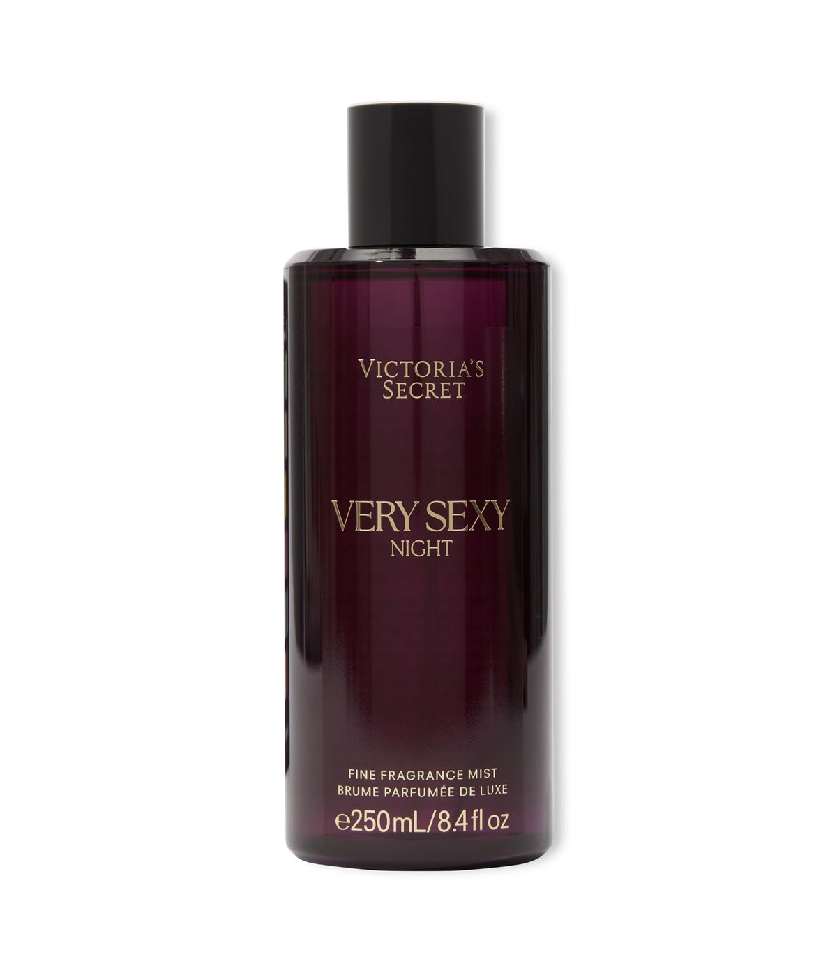 Victoria's Secret Very Sexy Night Mist bottle front showcases the floral warm fragrance