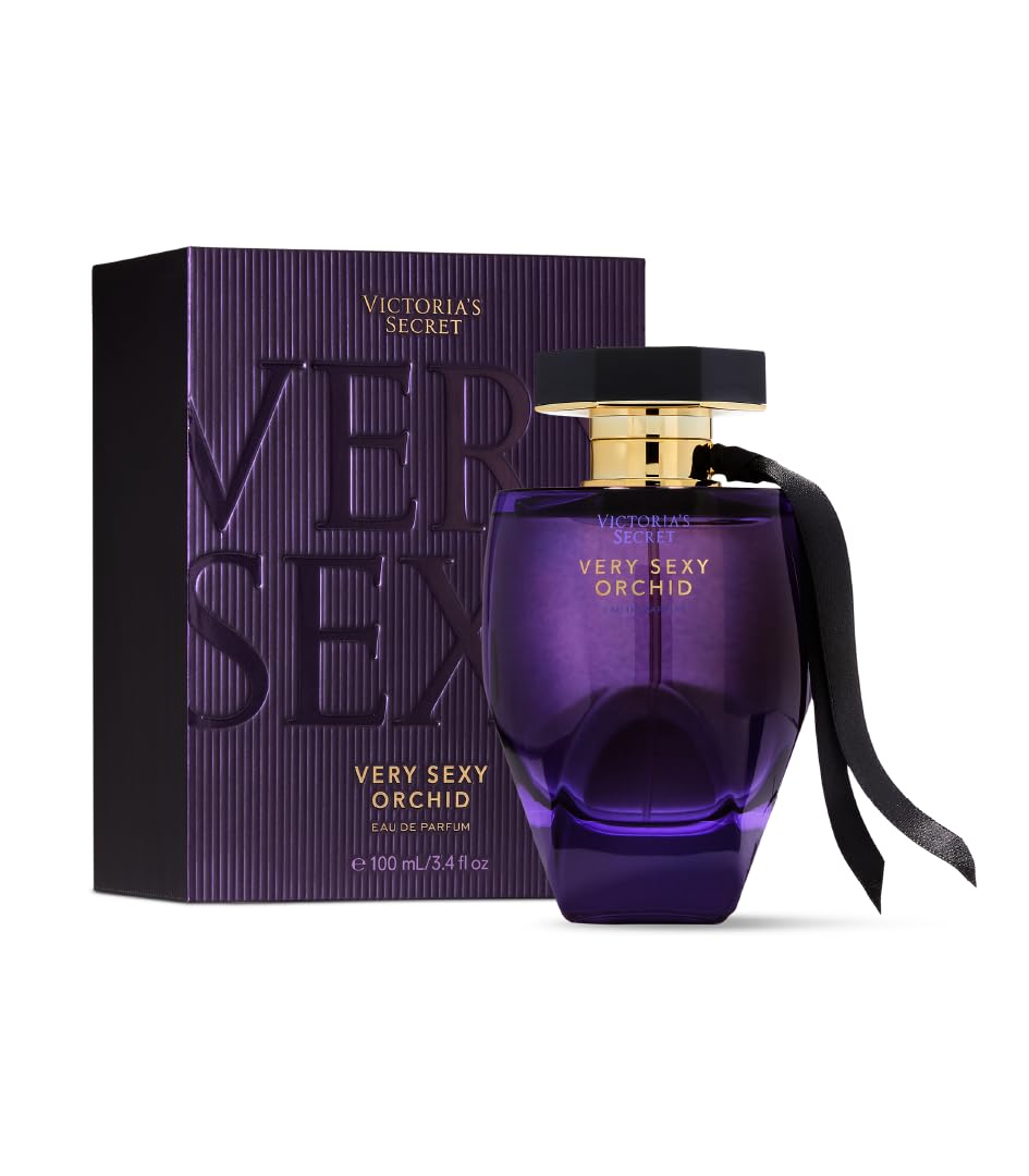 Victoria's Secret Very Sexy Orchid bottle showcases a luxe, long-lasting fragrance