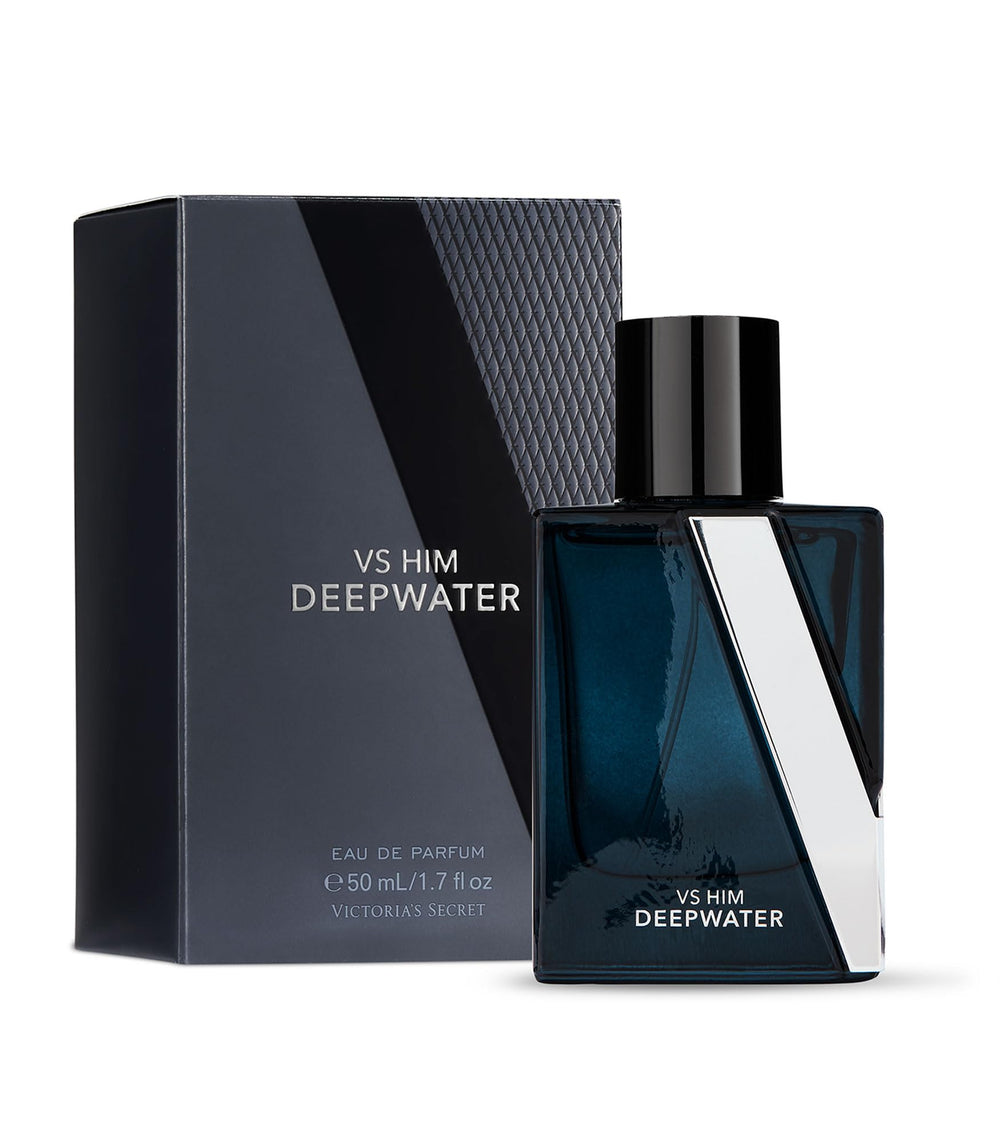 Victoria's Secret VS Him Deepwater bottle pour for daily, confident wear.