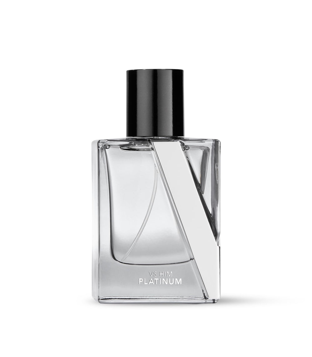 Victoria's Secret VS Him Platinum cap—compact detail for travel-ready style.