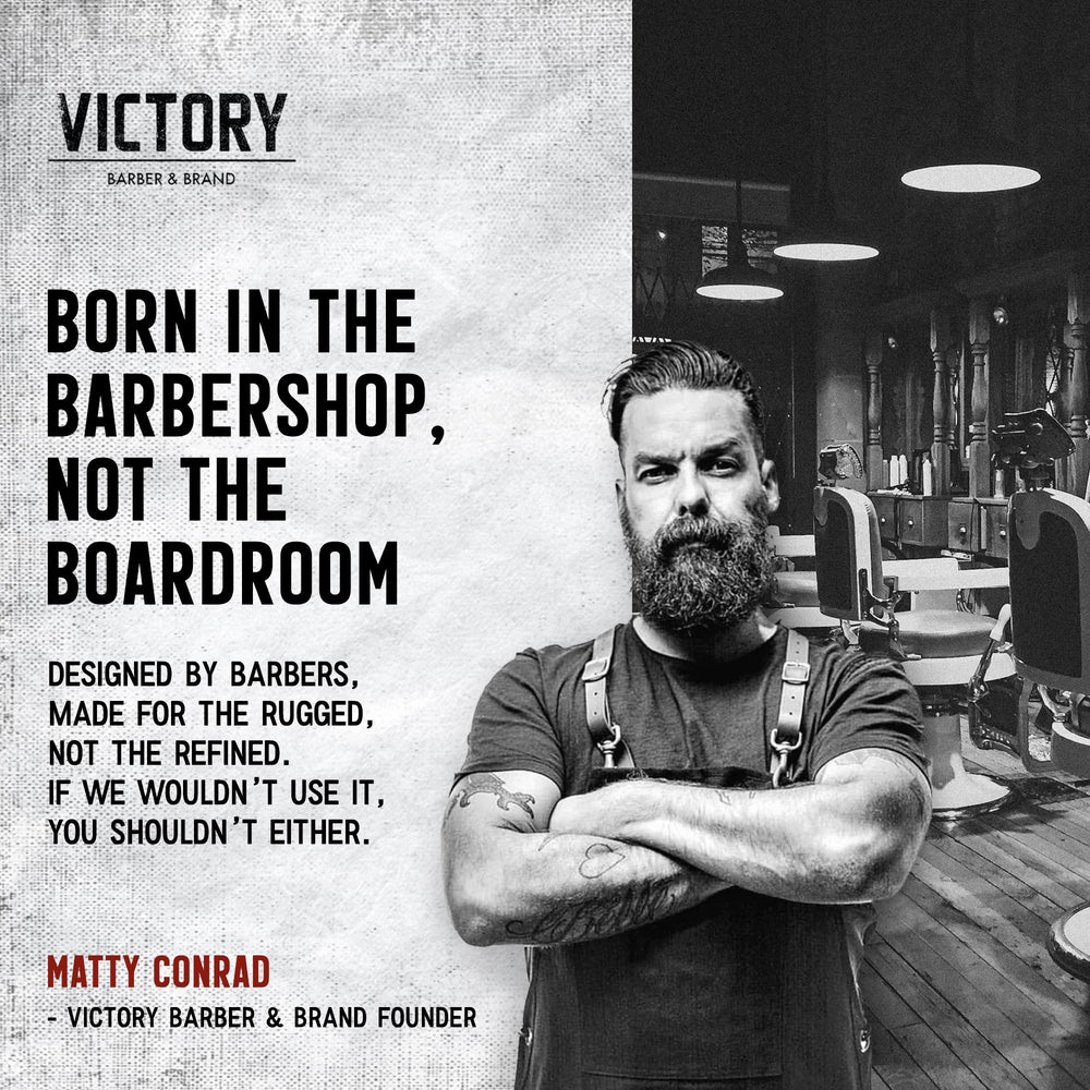 Victory Claymore packaging box highlights USA-made craftsmanship.