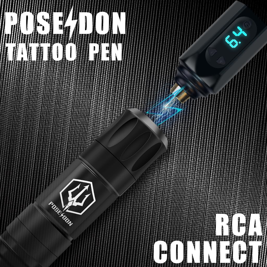 Vidattx Poseidon cartridge needles offering stable ink flow and shading options.
