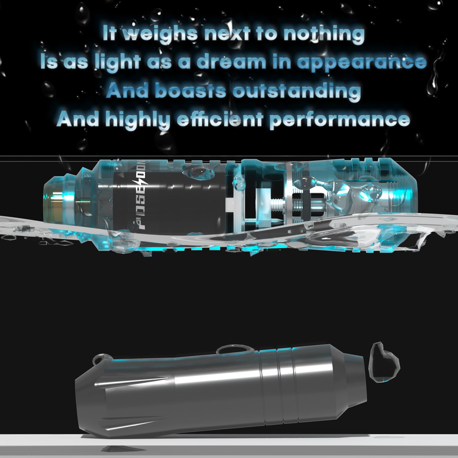 Vidattx Poseidon practice skin ready for design and technique trials.
