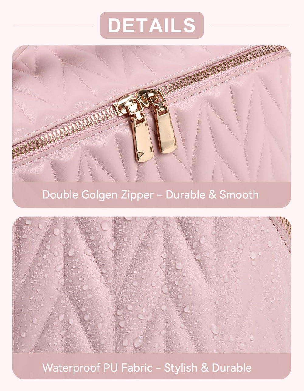 VIDIBESTY flat-design bag provides full view of contents at a glance.