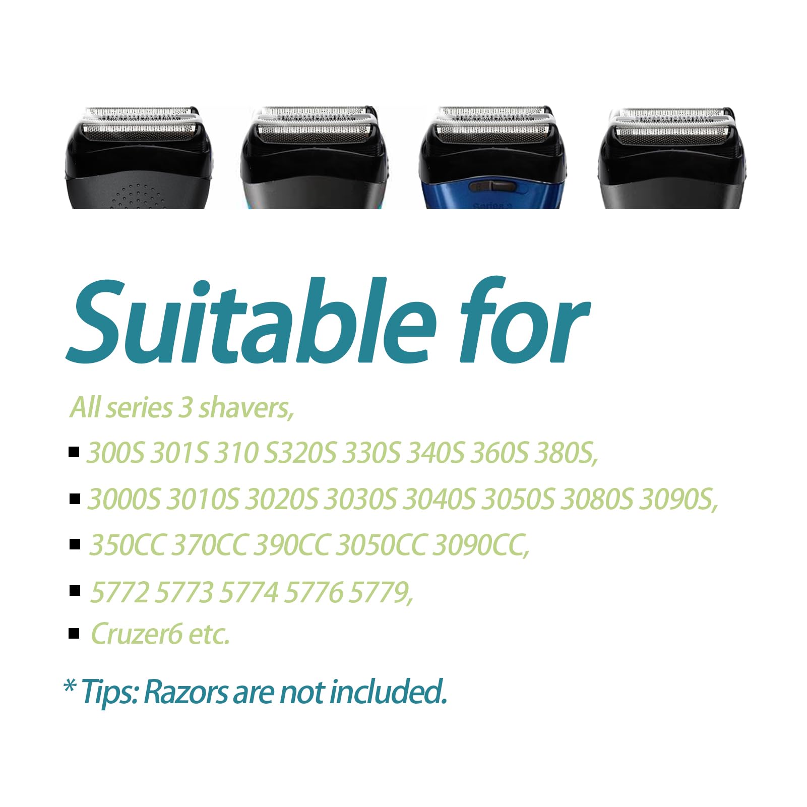 VIDSA 21B S3 packaging minimizes waste while including new foil and cutters.