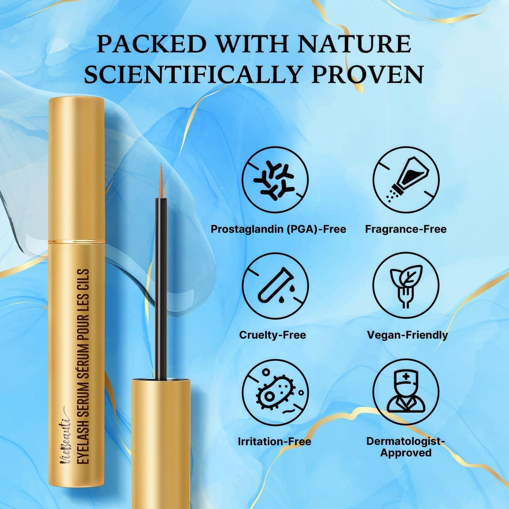 VieBeauti packaging highlighting vegan, cruelty-free formula