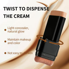 Vienflona Foundation Stick dual-ended design enabling quick contouring.