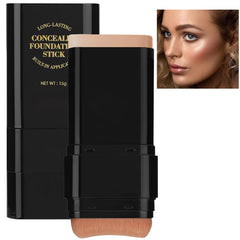 Vienflona Foundation Stick full-coverage application for seamless skin.
