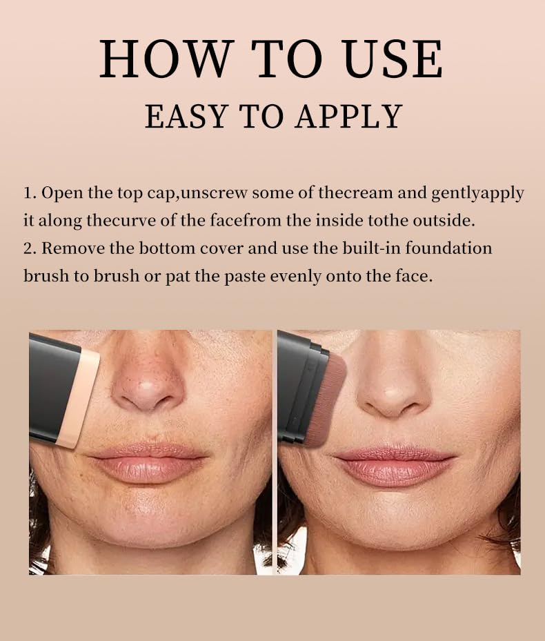 Vienflona Foundation Stick suits all skin tones across shades 03 Light.