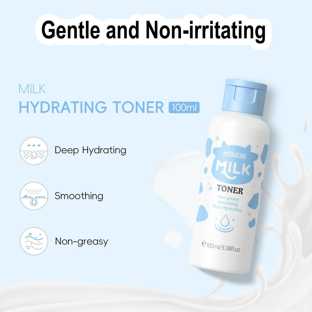 Vienflona milk hydrating face cream locks in moisture all day.