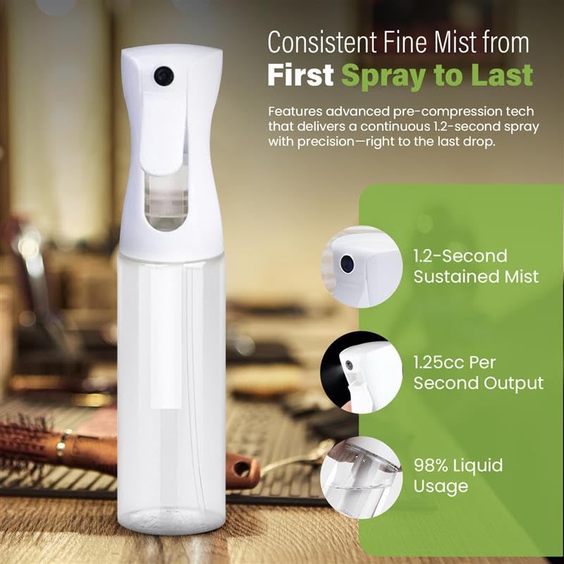VIGOR PATH barber studio spray bottle enabling precise continuous mist