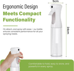 VIGOR PATH eco-friendly-design bottle offers aerosol-free, reusable misting.