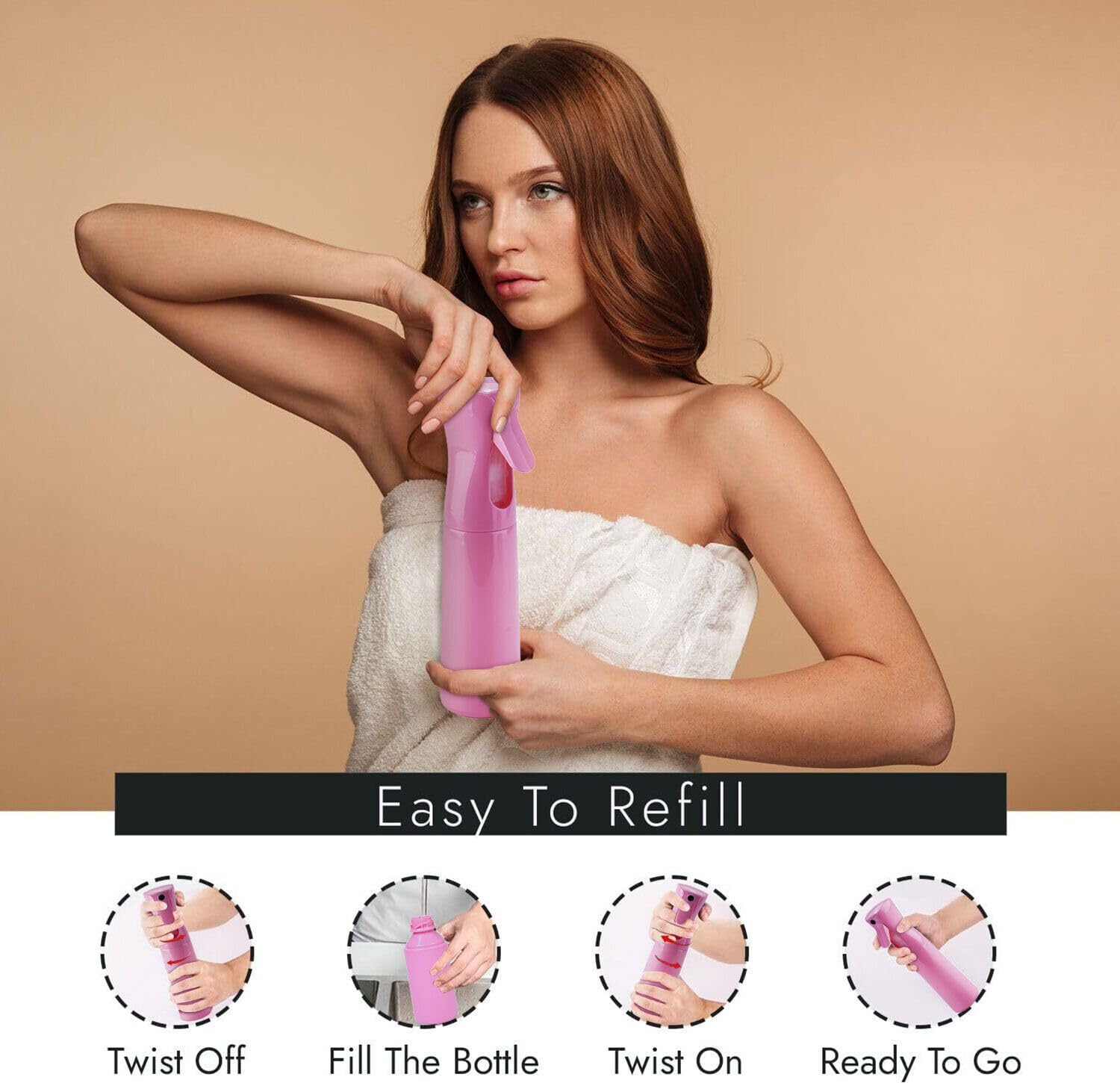 VIGOR PATH essential oil spray for aromatherapy and dilutions.