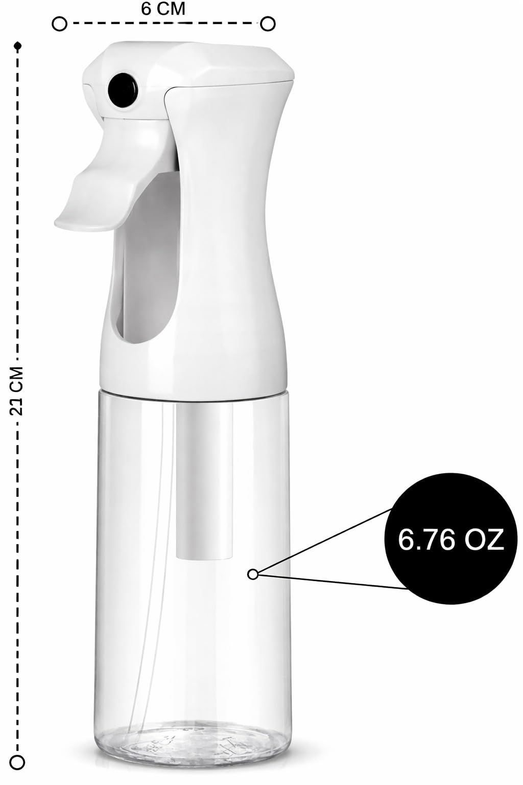 VIGOR PATH versatile bottle suitable for hair, plants, cleaning and travel.
