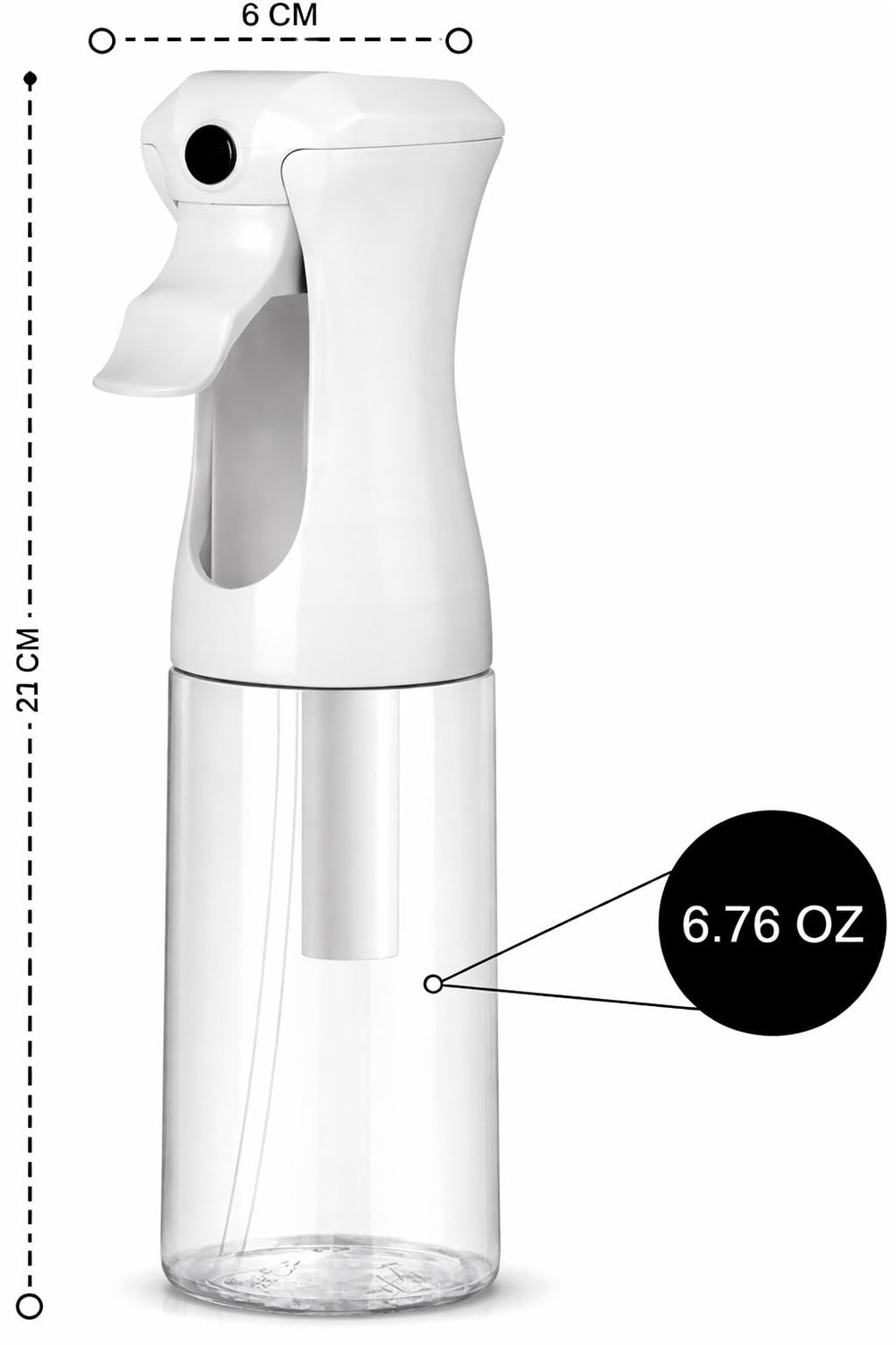 VIGOR PATH versatile bottle suitable for hair, plants, cleaning and travel.