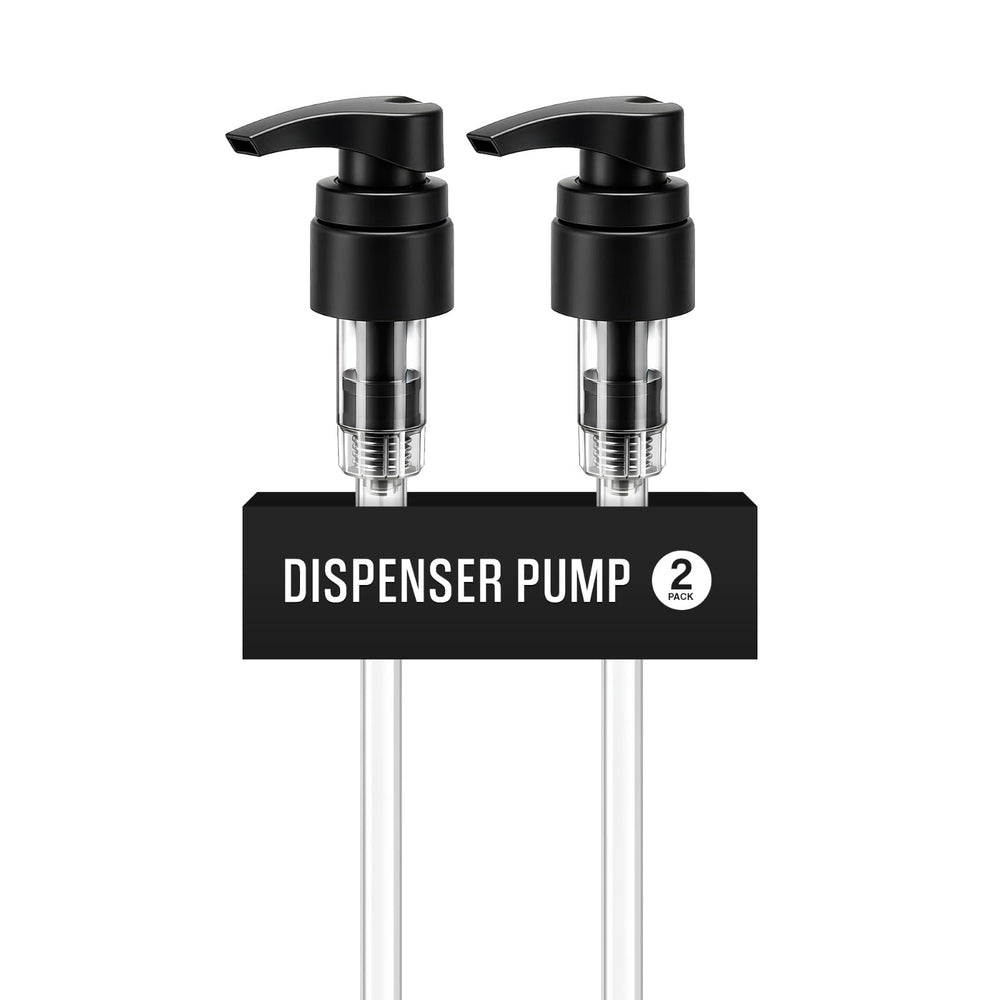 VIGOR PATH universal dispenser pump front view for neat, mess-free bathroom use