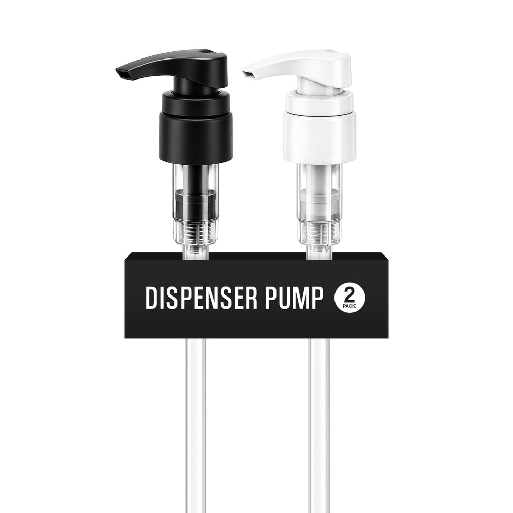 Vigor Path universal pump on a 1 L bottle showing broad compatibility and smooth dispensing.